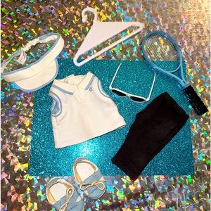 👧🏻👧🏿👧🏽👧🏼✨AUTHENTIC✨American Girl ✨Clothing and accessory✨ 🎾👟✨ Action❗️